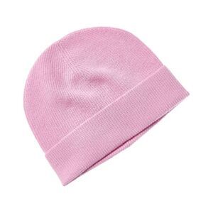 Brodie Cashmere Classic Cashmere Beanie, Purple